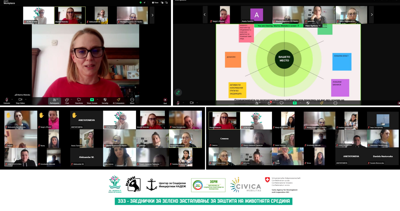 Менторите ко-креираат зелена трансформација во социјалната работа